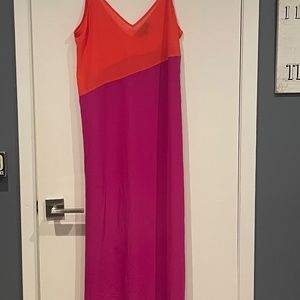 Lulus orange and pink coverup